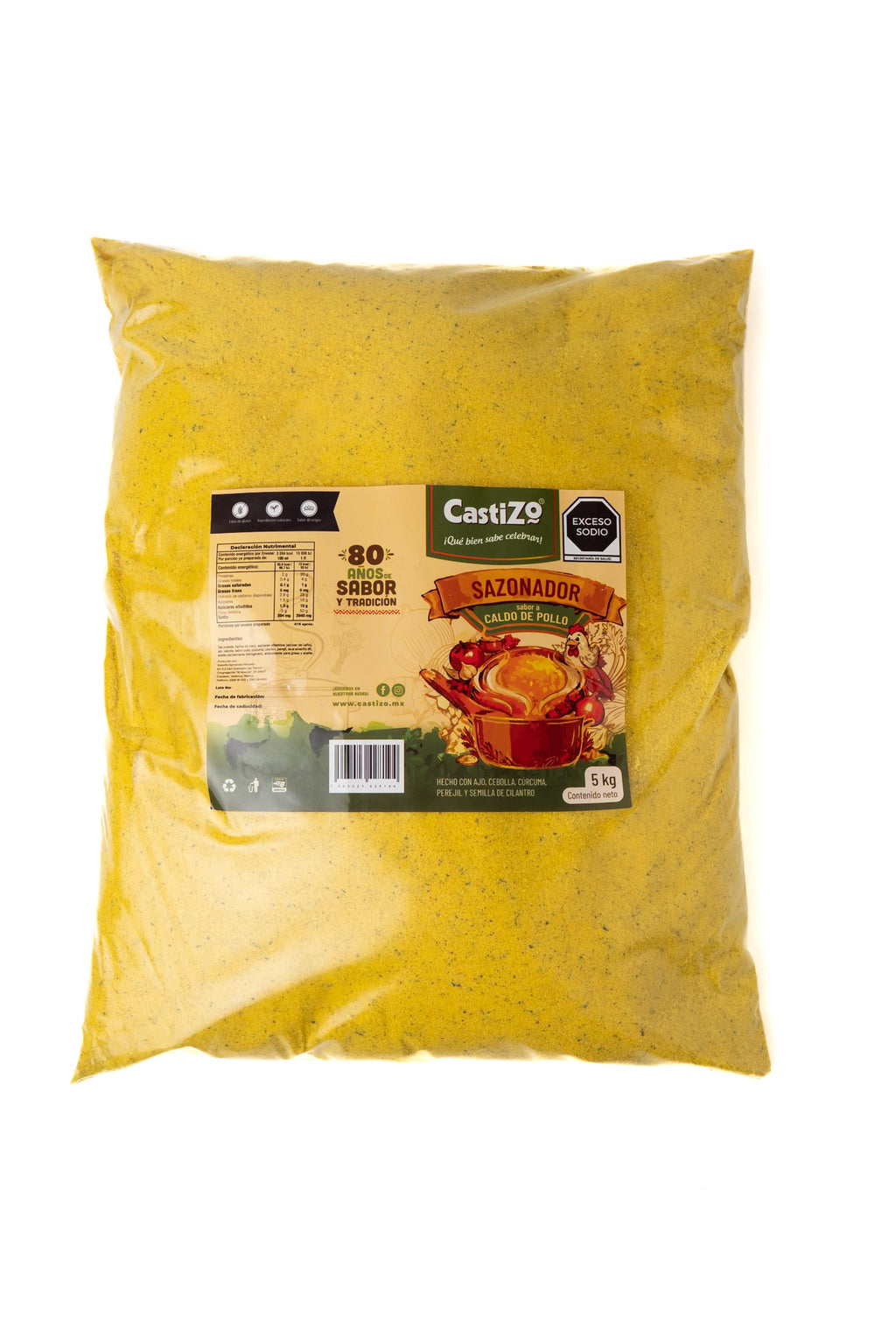 Sazonador sabor caldo de pollo