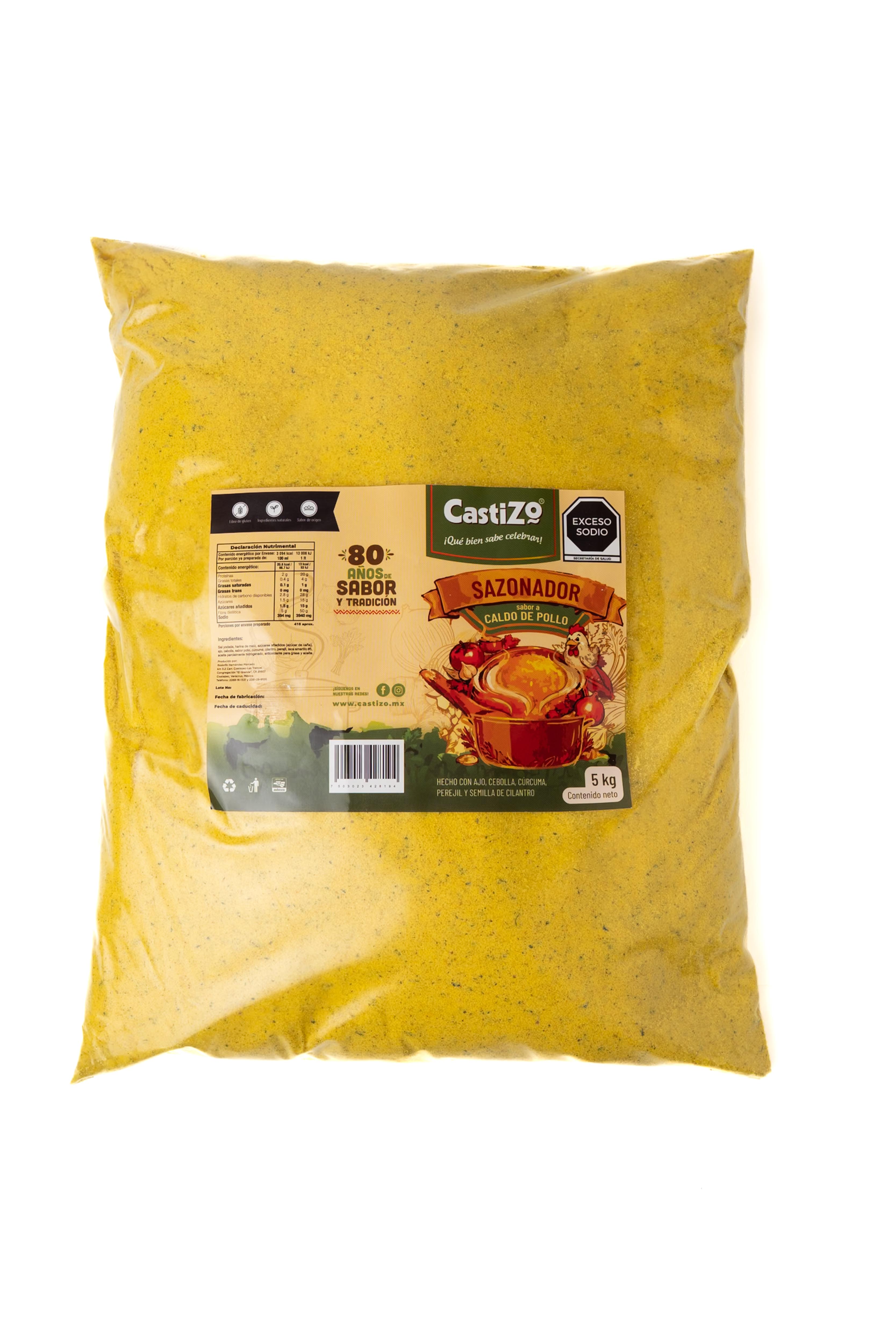 Sazonador sabor caldo de pollo