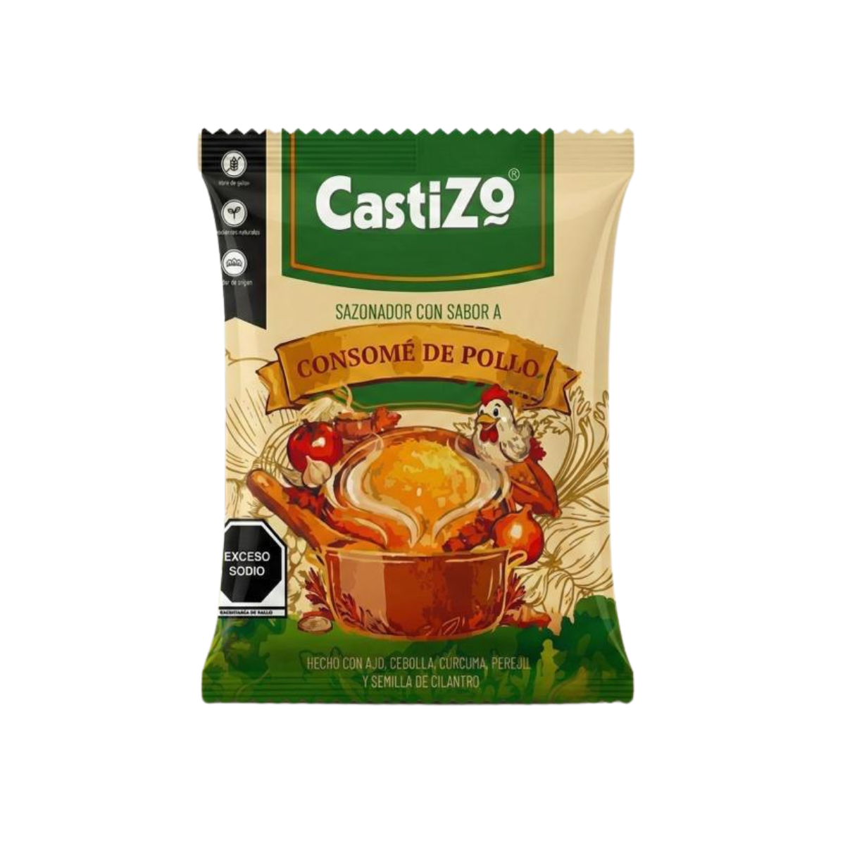 Sazonador sabor caldo de pollo